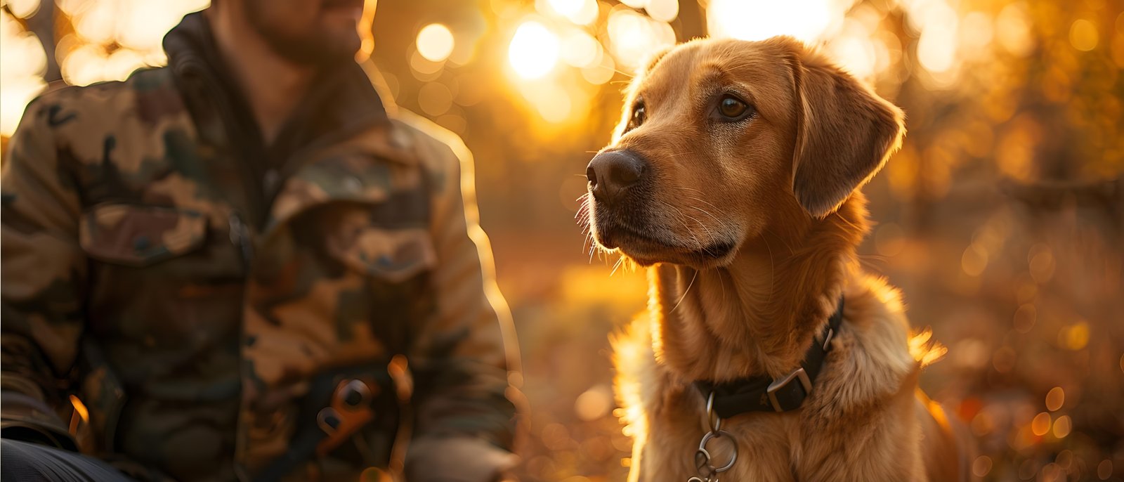 Working gun dogs in the field